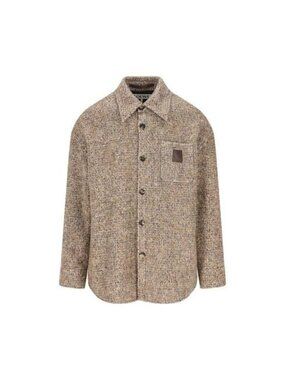 Loewe Overshirt Jacket In Wool And Llama Blend Tag Size 46 Men